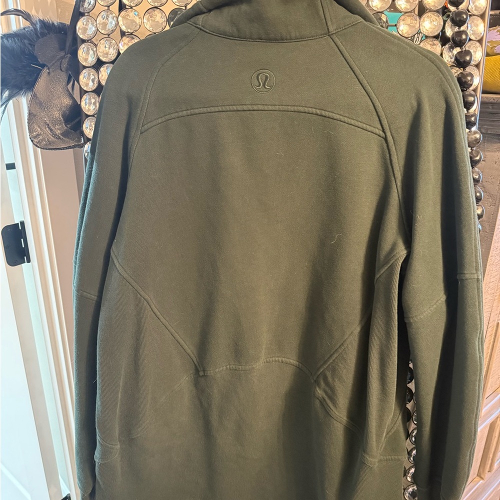 lululemon athletica Green Half-Zip Sweatshirt - Picture 2 of 3